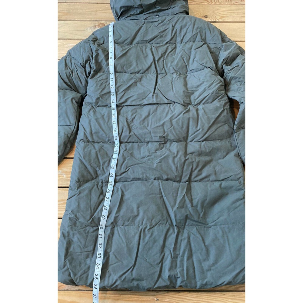 Heritage North Face long down-filled puffy coat with hood. Size S - Picture 7 of 9
